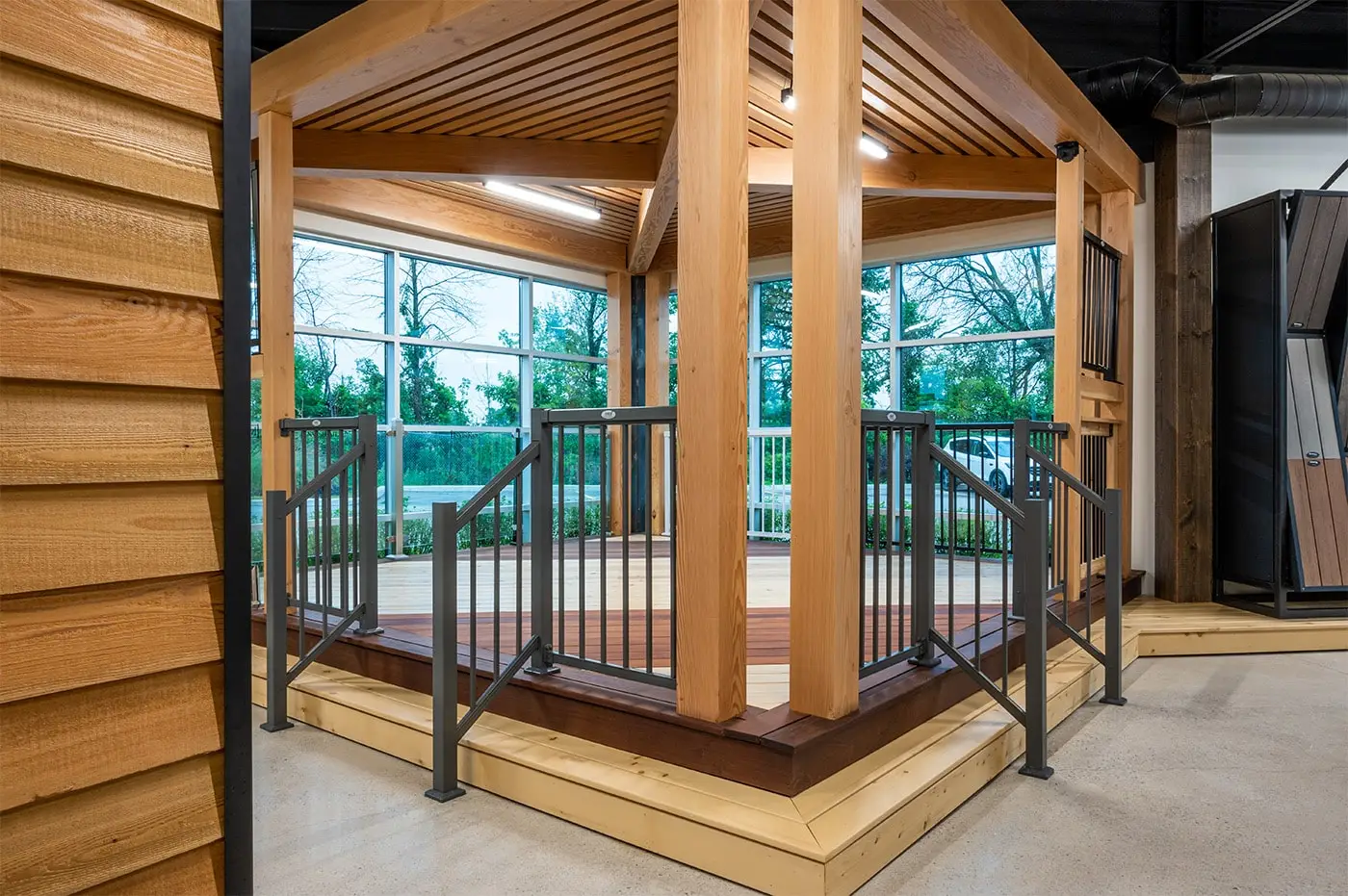 Showroom displays