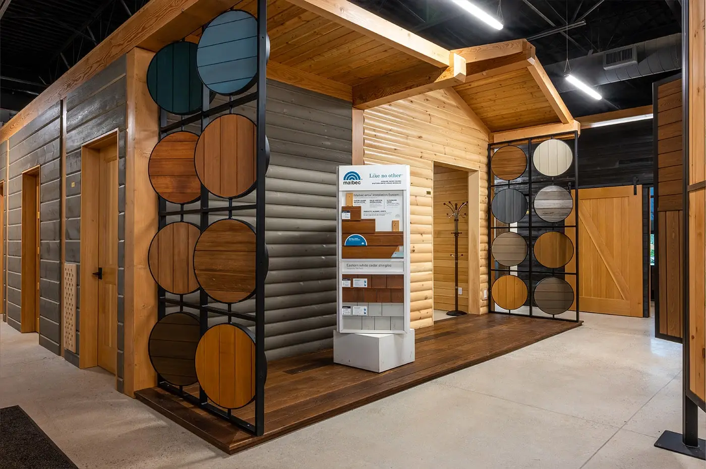Showroom displays