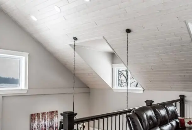 Ready Pine white wash ceiling