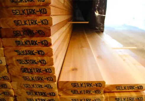 western red cedar wood